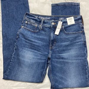 J. Crew Classic Straight Jeans (crop length)